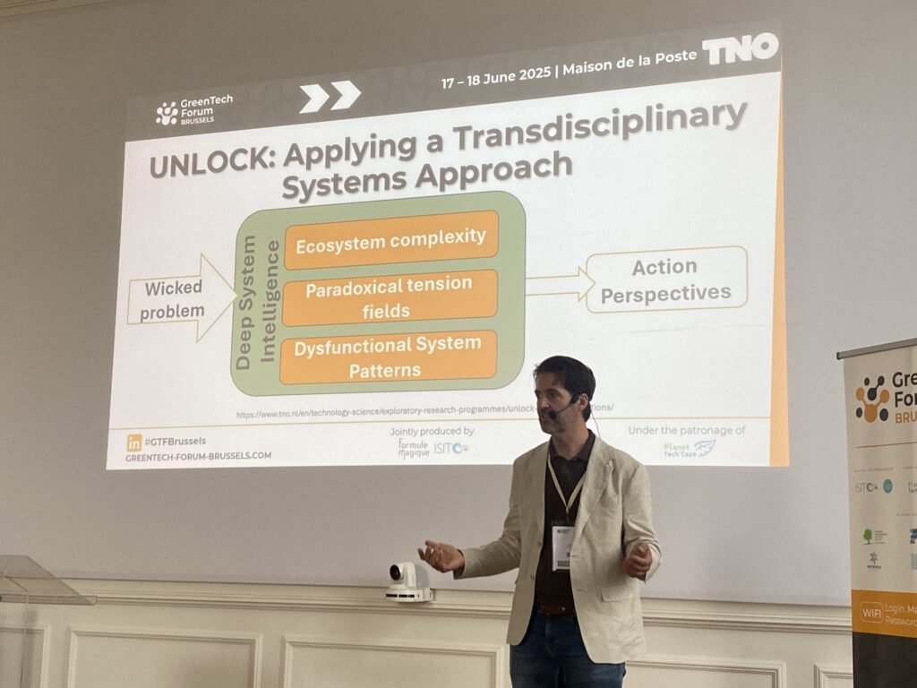 Unlock: applying a trandisciplinary systems approch
Wicked problem => Deep System Intelligence (Ecosystem complexity, Paradoxical tension fields, Dysfonctional System Patterns) => Action Perspectives